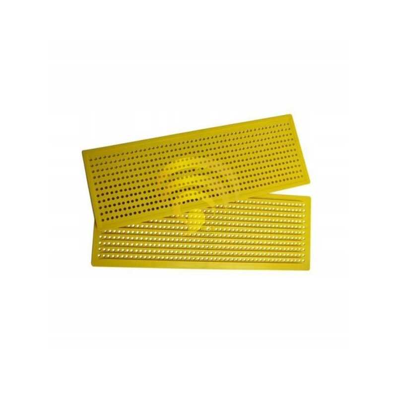 Žiedadulkių gaudymo plokštelė yra plati