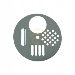 Nerūdijančio plieno avilio įėjimo ratas, ø68 mm