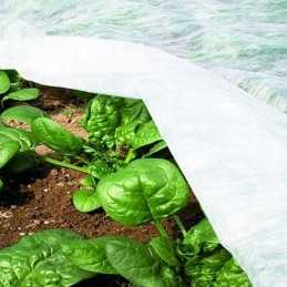 Balta agrotekstilė 1,1m x 5m, spyruoklinė danga