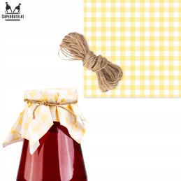 10 vnt languotų dangtelių stiklainiams, buteliams ir stiklainiams