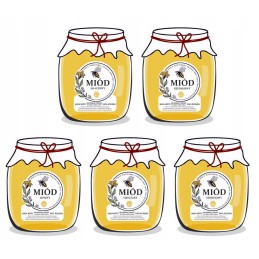 Lipnios etiketės/lipdukai stiklainiams, konservams, buteliams