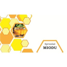 Siūlome bitininkų vizitinę kortelę su vieta antspaudui, 20 vnt - kad klientas sugrįžtų savo medaus!!!