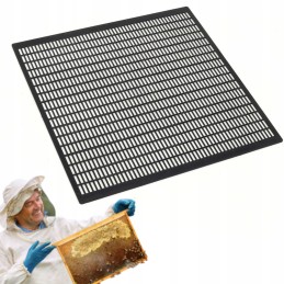 Įleidimo/išėjimo pertvaros grotelės, juodos, plastikinės, horizontalios, vertikalios, storos, vientisos