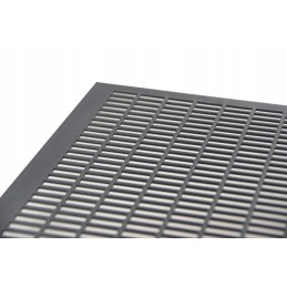 Storas pertvarų tinklelis Didžiajai Lenkijai - juodas horizontalus - 420 x 420 mm