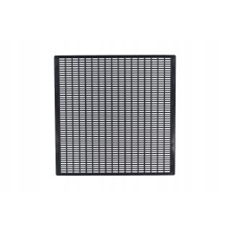 Storas pertvarų tinklelis Didžiajai Lenkijai - juodas horizontalus - 420 x 420 mm