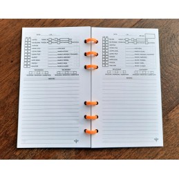 Bitininkystės sąsiuvinis – mažas A6 variantas