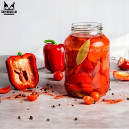 🥒_xDD52_ 🍓 Stiklinis 1,5 l indas su metaliniu dangteliu 🍏 🌶