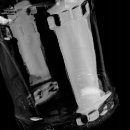 🥒_xDD52_ 🍓 Stiklinis 1,5 l indas su metaliniu dangteliu 🍏 🌶