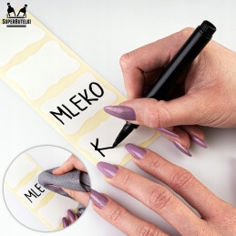 20x nutrinamos, lipnios matinės etiketės