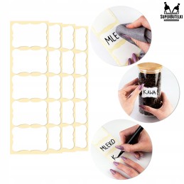 20x nutrinamos, lipnios matinės etiketės