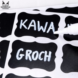 20x nutrinamos, lipnios matinės etiketės