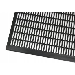 Storas pertvarų tinklelis Dadant, 10 rėmų, Wielkopolska, 12 rėmų - juodas horizontalus - 418 x 490 mm