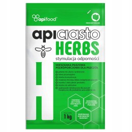 Maistas bitėms su žolelėmis žolelių pyrago pavidalu 1kg - apifood