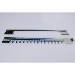 Nerūdijančio plieno fiksatorius avilio įvadui, 250 mm, universalus.