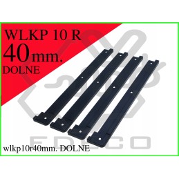 Plastikiniai apatiniai rėmai, ul. Wielkopolski 10, 40 mm