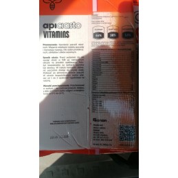 Siūlome puikų maistą bitėms - apicitasto vitaminai 1kg - labai geras šviežias produktas!