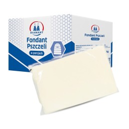 Siūlome puikų maistą bitėms 1 kg torto pavidalu - deimantinis fondantas už puikią kainą! - puikiai tinka sluoksniams kurti!
