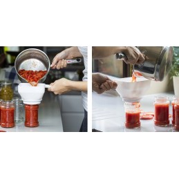 Siūlome piltuvėlį stiklainiams, kuris puikiai tiks su medumi - labai geras produktas!