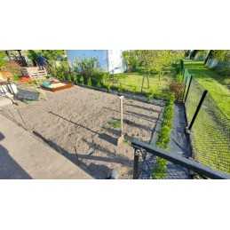 Nuo piktžolių agrotekstilė agrotekstilė juoda UV kilimėlis 3% 0,8x10m 90g/m2