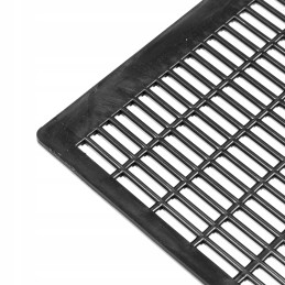 Atskyrimo grotelės plastikinis wl horizontalus storis 417x417mm