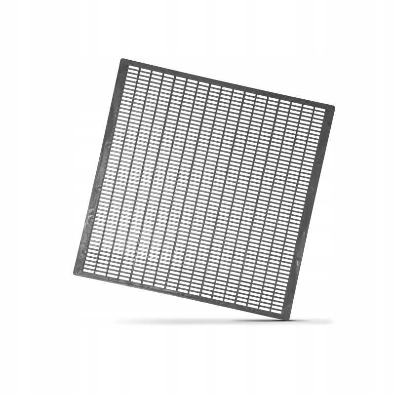 Atskyrimo grotelės plastikinis wl horizontalus storis 417x417mm