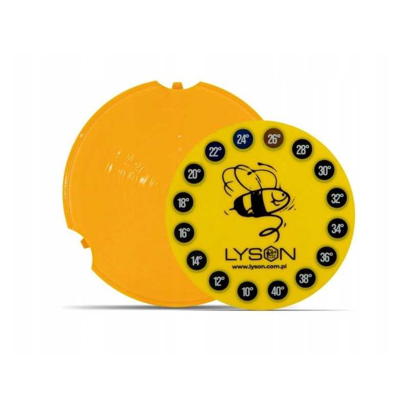 Skystųjų kristalų termometras aviliui, komplekte - 1 vnt