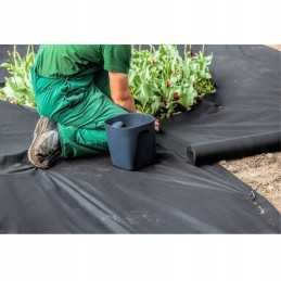 Agrotekstilės mulčiavimas nuo piktžolių, juodas, 1,6 x 5 metrai, 50 g/m²