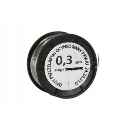 Cinkuota viela bičių rėmams 0,3 mm - 100g