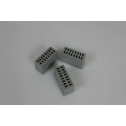 Trapecijos formos vėdinimo kamštis aviliams, rinkinyje 10 vnt