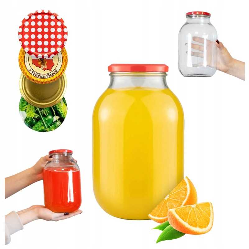 2l stiklainis + dangtelis