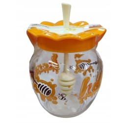 Stiklainis su kaušeliu