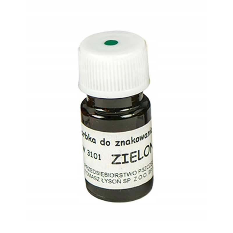 Dažai bičių motinėlėms žymėti, žali 2024 metams!!!!