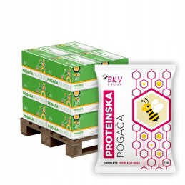 Baltyminis pyragas bitėms, su baltymais - bkv proteinka - 1kg