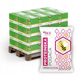 Baltyminis pyragas bitėms, su baltymais - bkv proteinka - 1kg