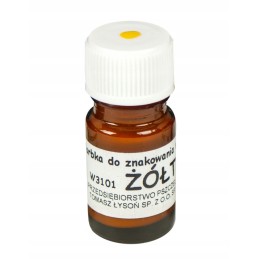 Avilių dažai bičių motinėlėms žymėti, geltoni