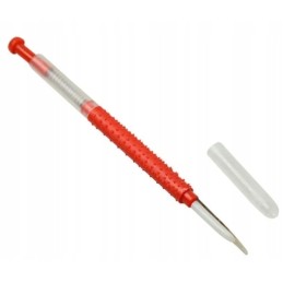 ❇Šaukštelis lervoms pernešti – ištraukiamas raudonas plastikinis