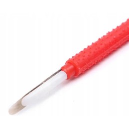 ❇Šaukštelis lervoms pernešti – ištraukiamas raudonas plastikinis