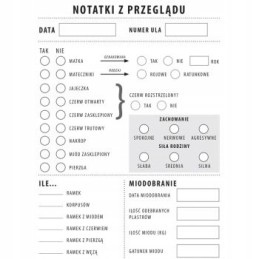 bitininkystės sąsiuvinis