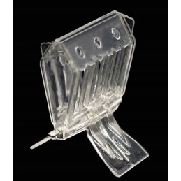 Bičių karalienės griebtuvas, skaidrus įtaisas griebimui ir žymėjimui