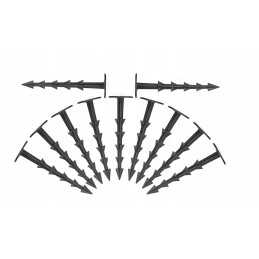 Inkarai agro audinio smeigtukai smeigtukai 100vnt 15cm