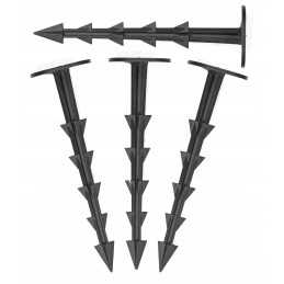 Inkarai agro audinio smeigtukai smeigtukai 100vnt 15cm