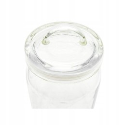 Stiklainis, stiklinis indas su dangteliu, 550ml