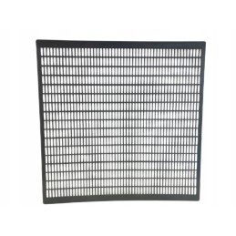 Plastikinis pertvarų tinklelis, Didžiosios Lenkijos storis. 2,5 mm tamsios spalvos 415x415