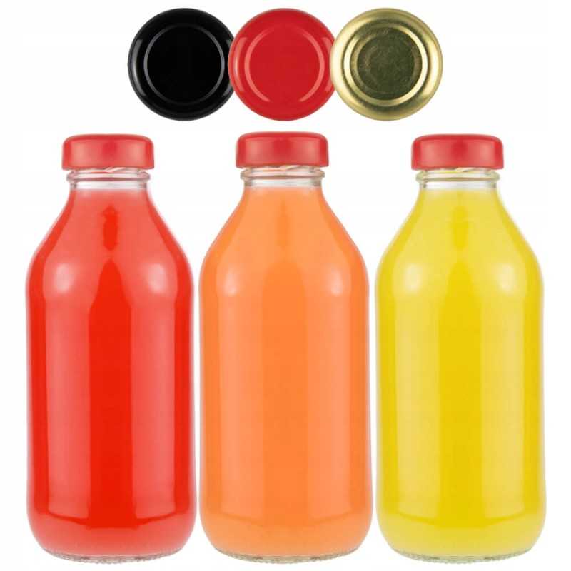 5x sulčių buteliukas 330 ml + dangtelis