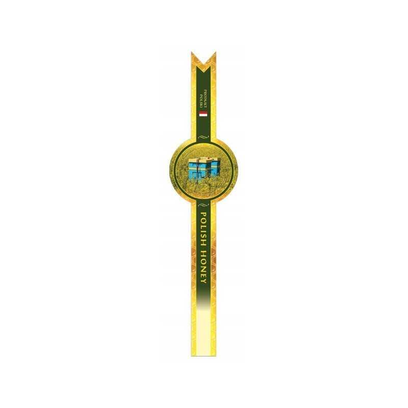 Lenkiškos medaus banderolės (100 vnt) - modelis ba115