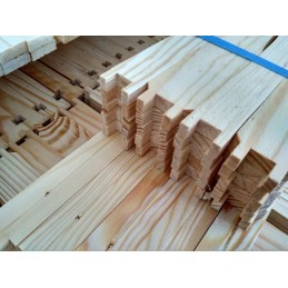 Wielkopolska 1/2 prailginimo rėmas, tiesus, su žarnomis