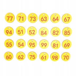 50 vnt apvalių etikečių etiketės avilys 51-100