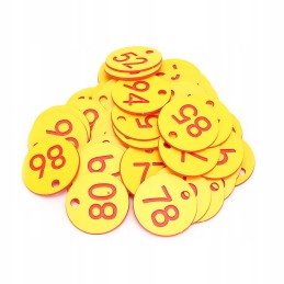 50 vnt apvalių etikečių etiketės avilys 51-100