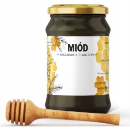 Nektaro ir lipčiaus medaus etiketės