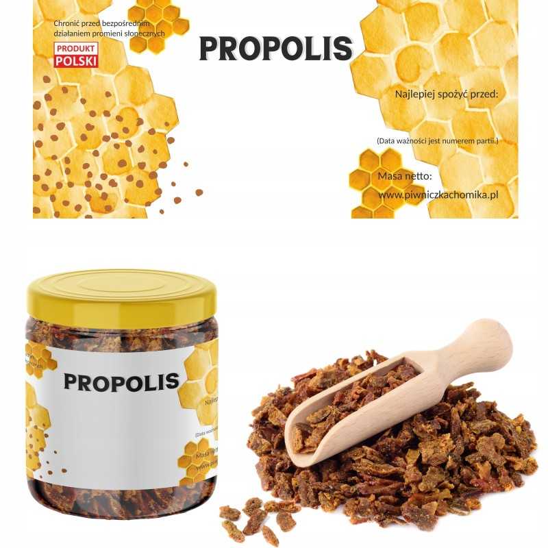 Propolio etiketės